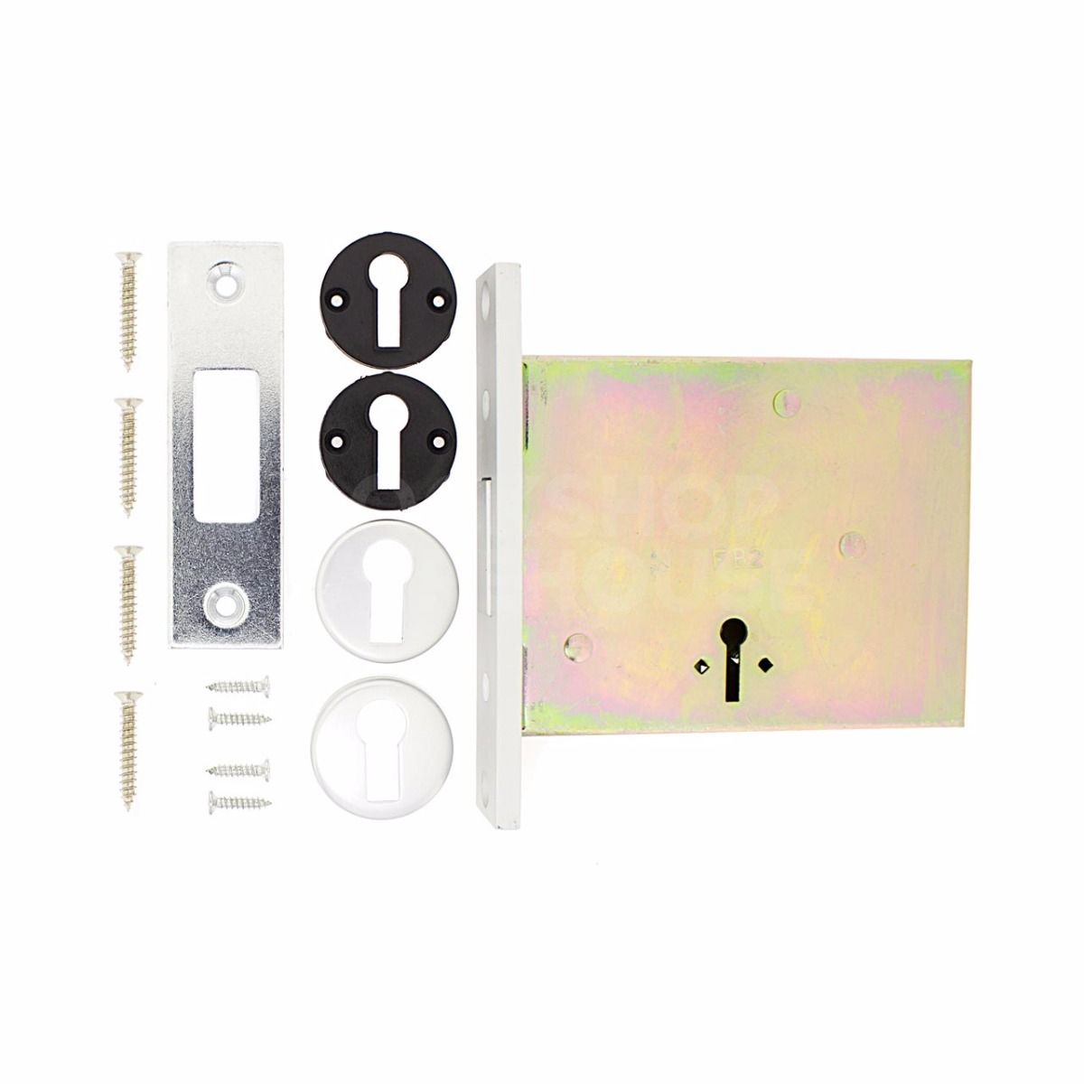 Dimensions Image: Toucan Fire Brigade Mortice Deadlocks FB1 and FB2