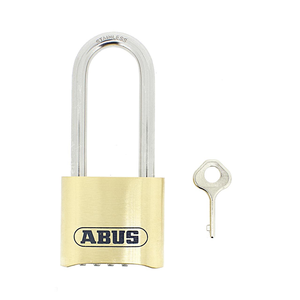 Dimensions Image: ABUS Nautilus 180IB/50HB63 Combination Padlock - Long Shackle