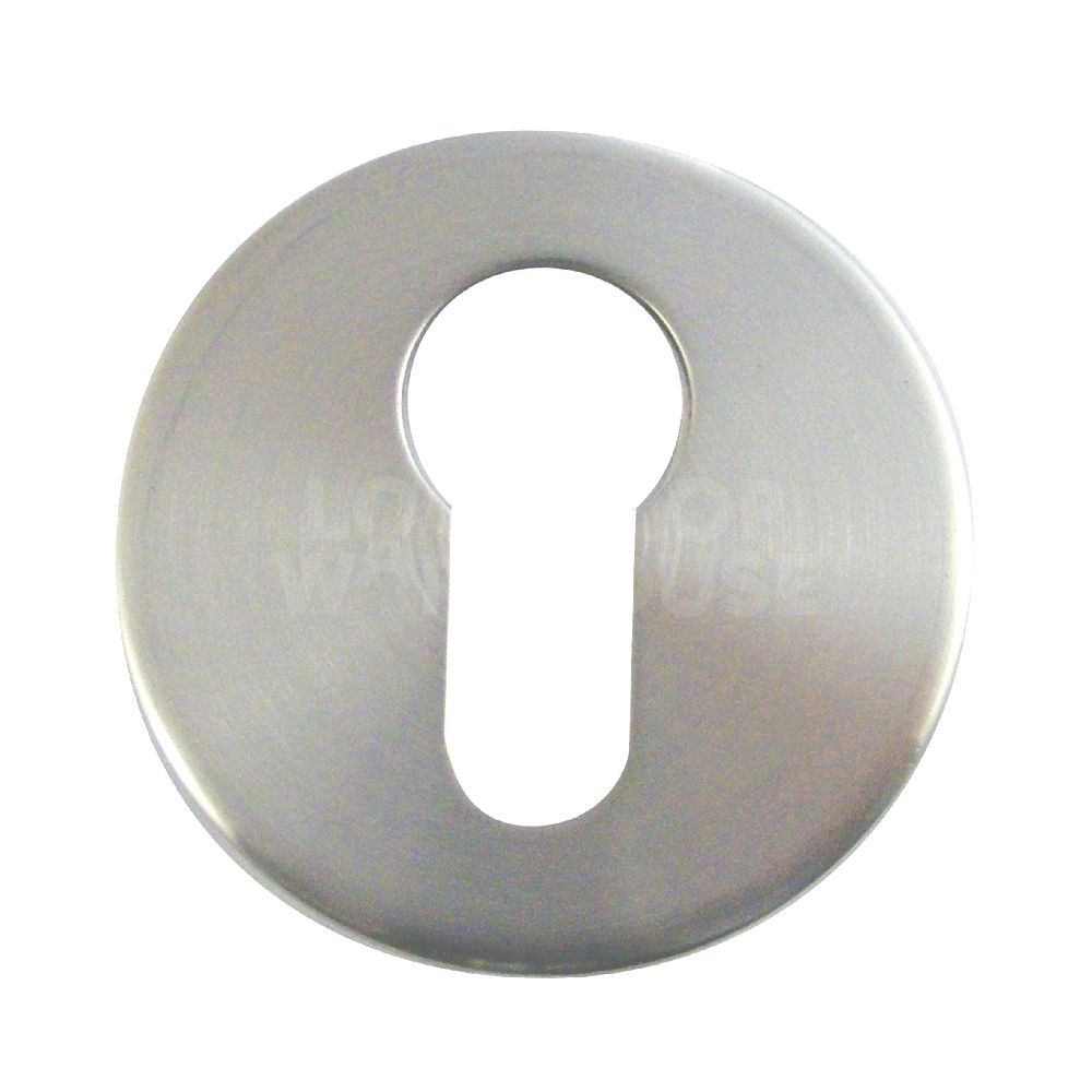 Asec Stainless Steel Euro Cylinder Escutcheon