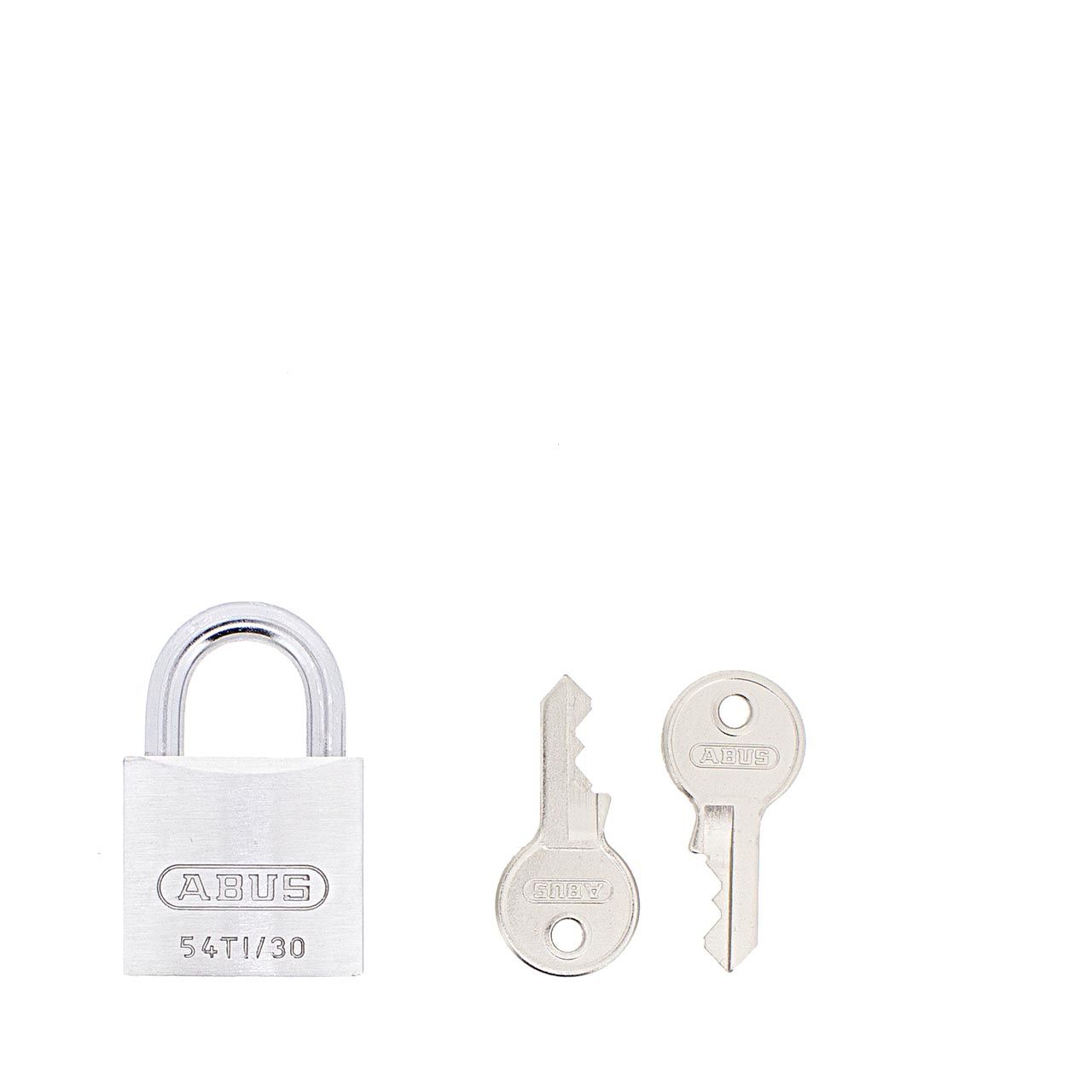 Dimensions Image: ABUS 54TI/30 Titalium Padlock