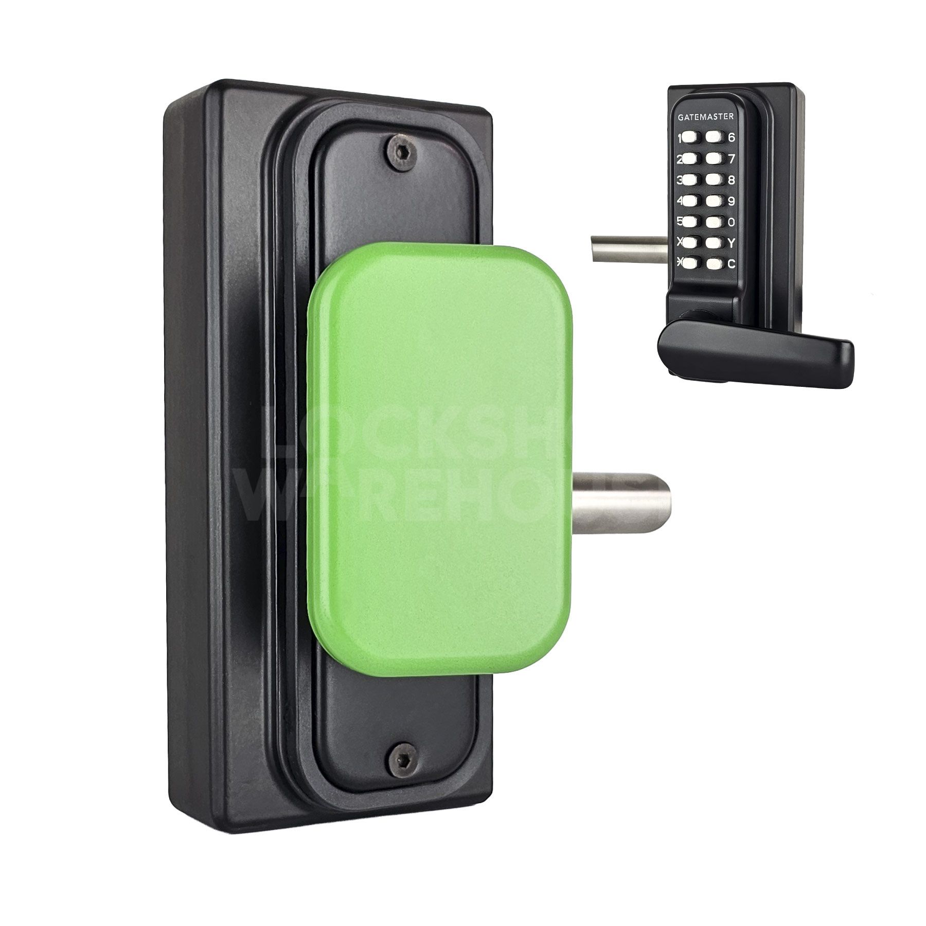 Gatemaster Superlock 2.0 Code Gate Lock with RapidReset Keypad & Quick-Exit