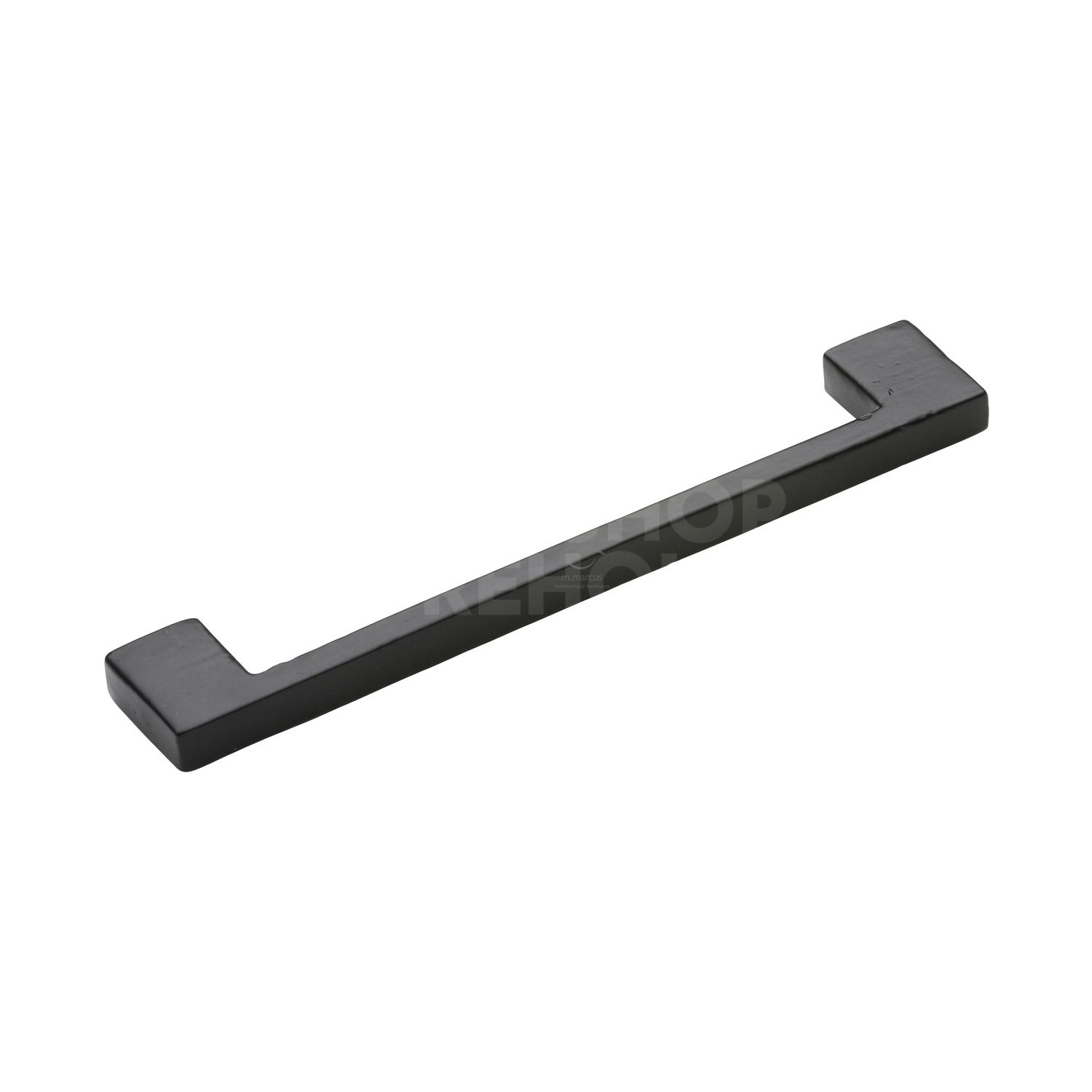 Matt Black Iron Metro Cabinet Pull Handle