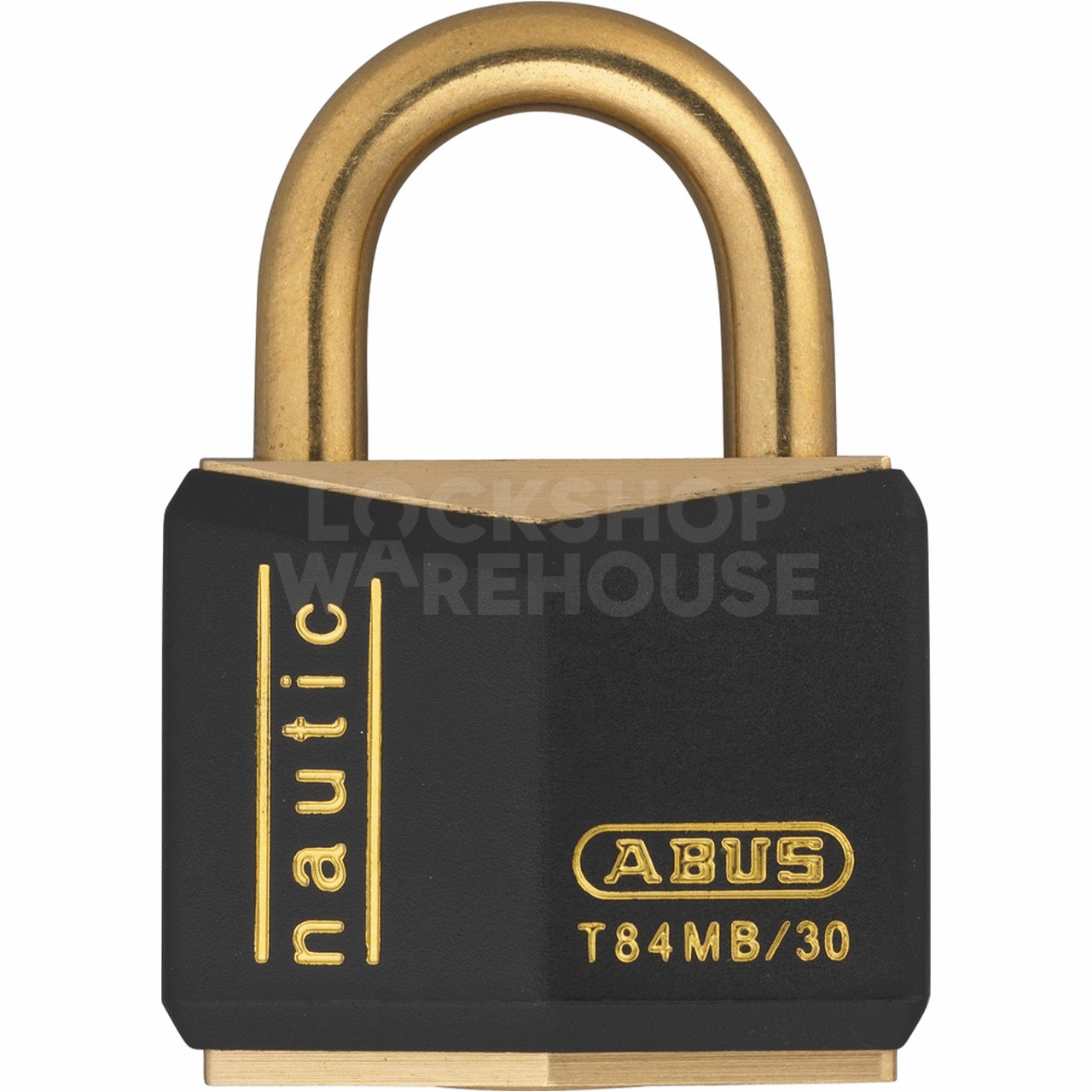 ABUS T84 Inox Brass Padlock 30mm