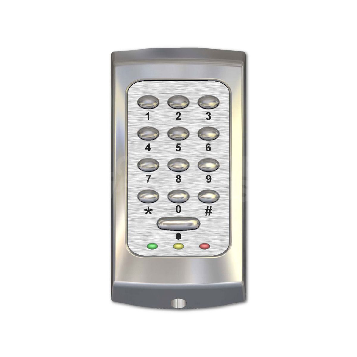 Gallery Image: Paxton TouchLock Compact 200 Series Keypad Stainless Steel