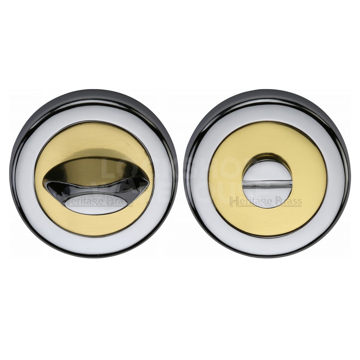 Gallery Image: Polished Chrome & Brass