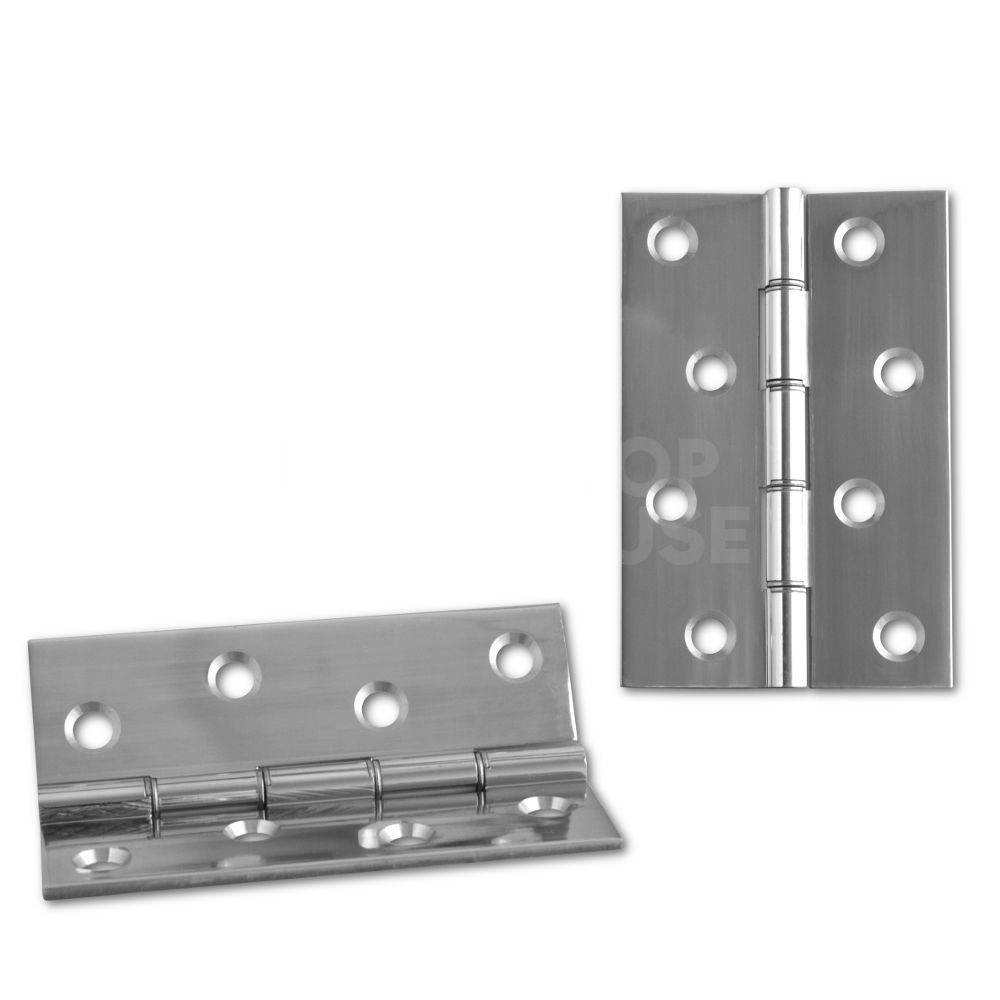 Gallery Image: Chrome Plated Door Hinge