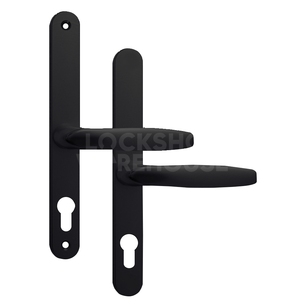 Asec 68mm Lever UPVC Door Furniture No Snib