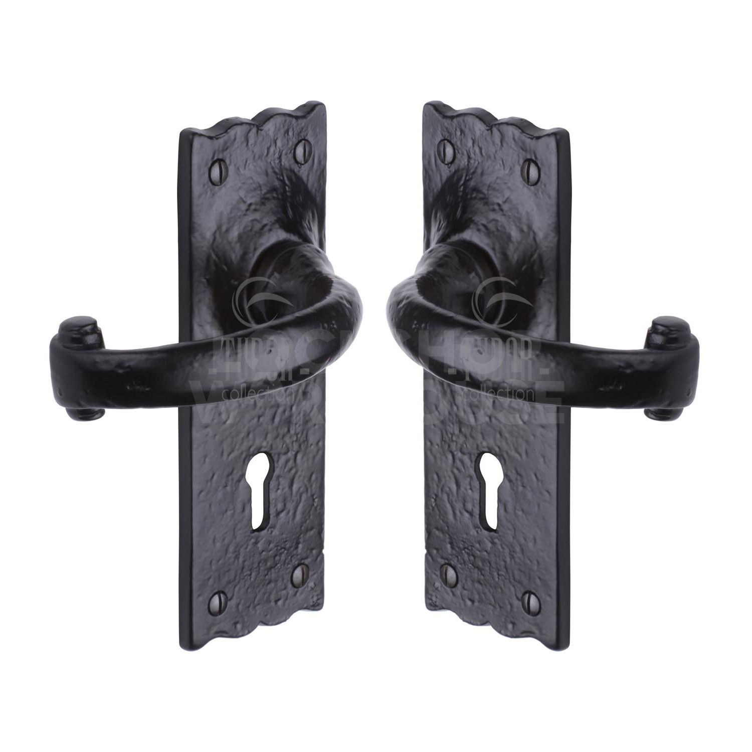 Tudor Door Handles (Pair) by M Marcus