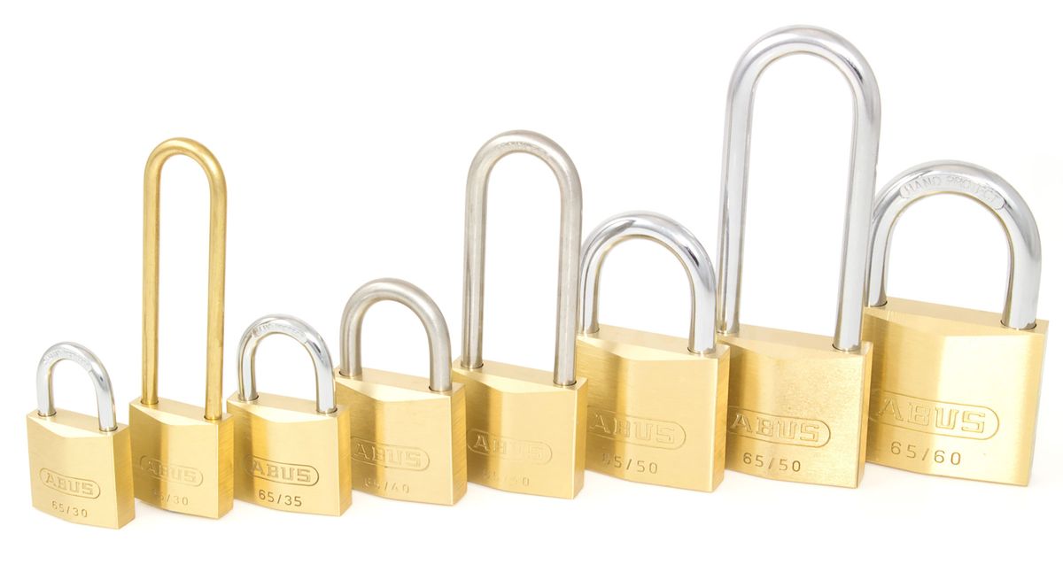 ABUS 65 Series Brass Padlocks