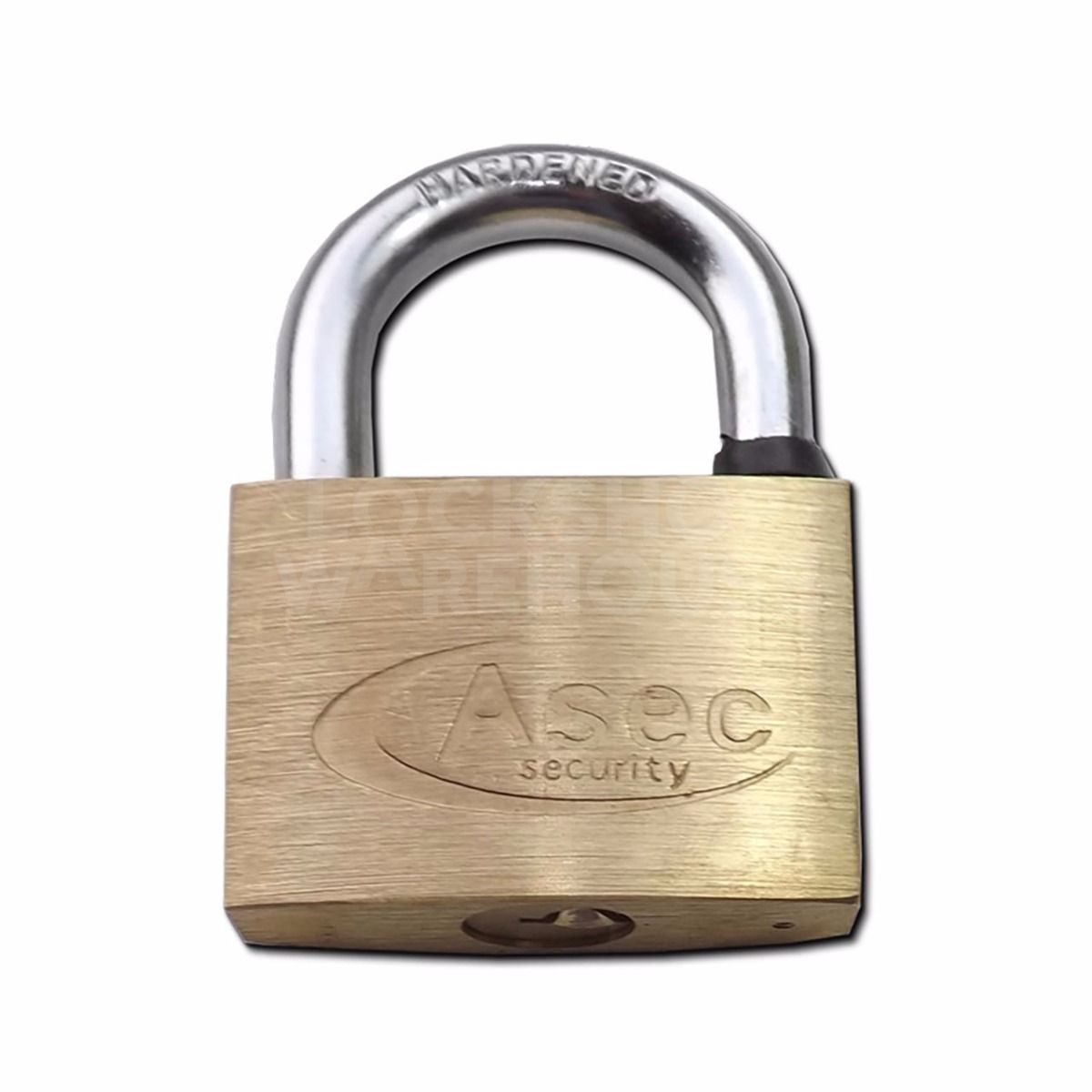 Asec 50mm Brass Padlock