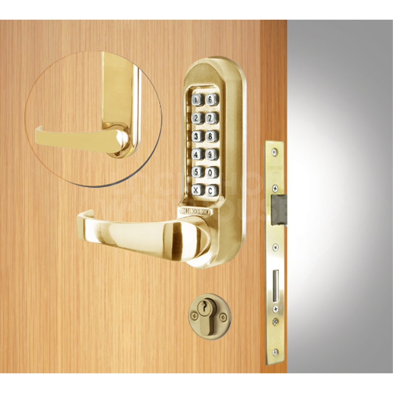 Gallery Image: Codelocks 520/525 Mechanical Digital Lock includes full mortice lock and deadbolt, complete with euro cylinder and keys