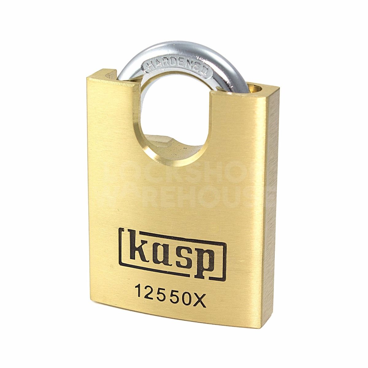 Gallery Image: Kasp 125 Series Premium Brass Padlock 50mm Closed Shackle