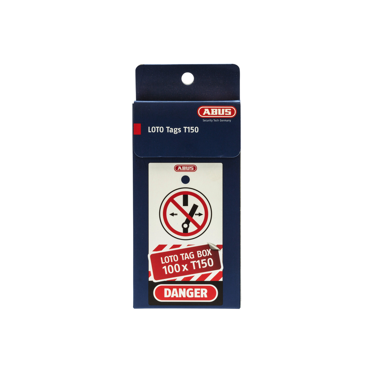 ABUS T150 English Large Lockout Tags