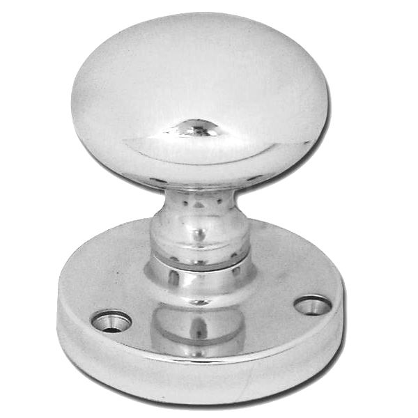 Gallery Image: Mushroom Knob - Chrome Plated