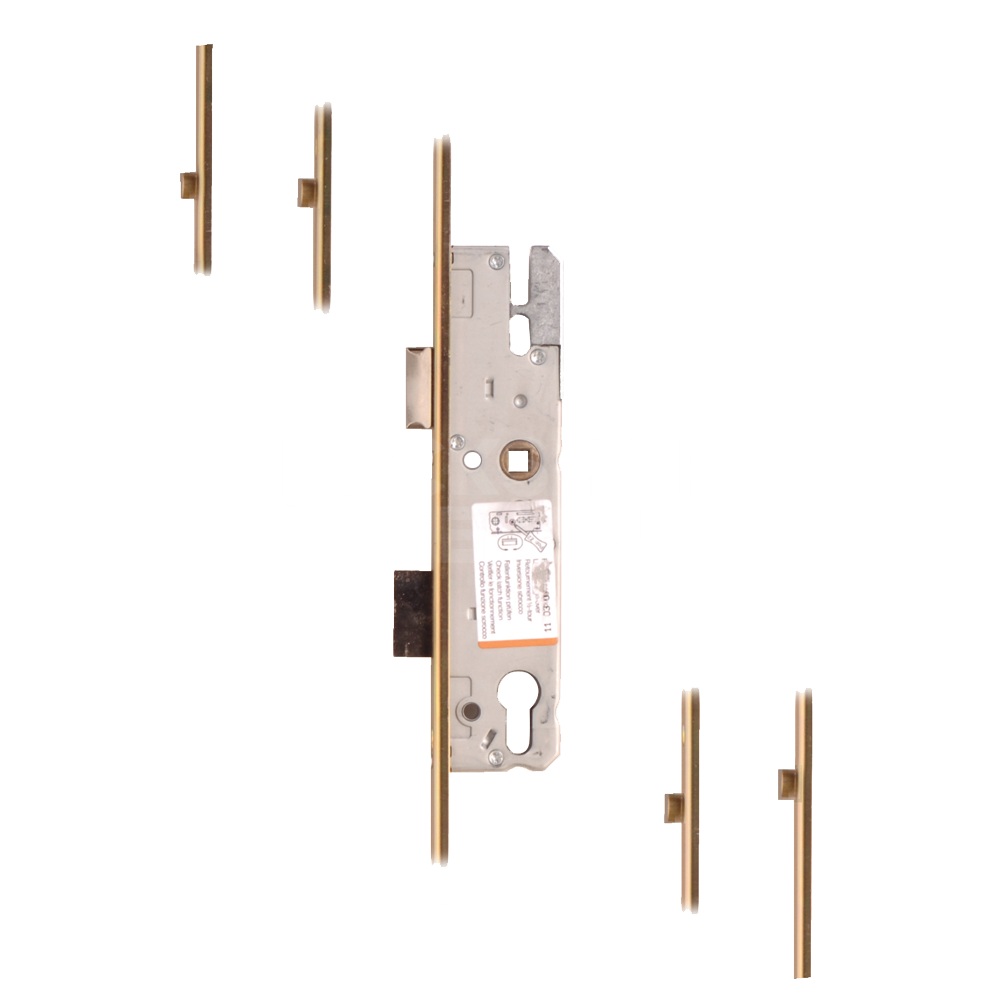 KFV Lever Operated Latch & Deadbolt - 4 Roller