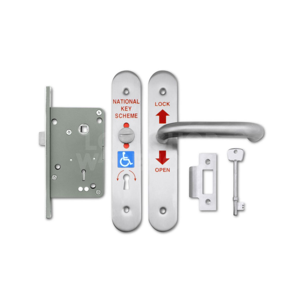 MORGAN (Radar) NKS disabled Toliet Lock & Furniture