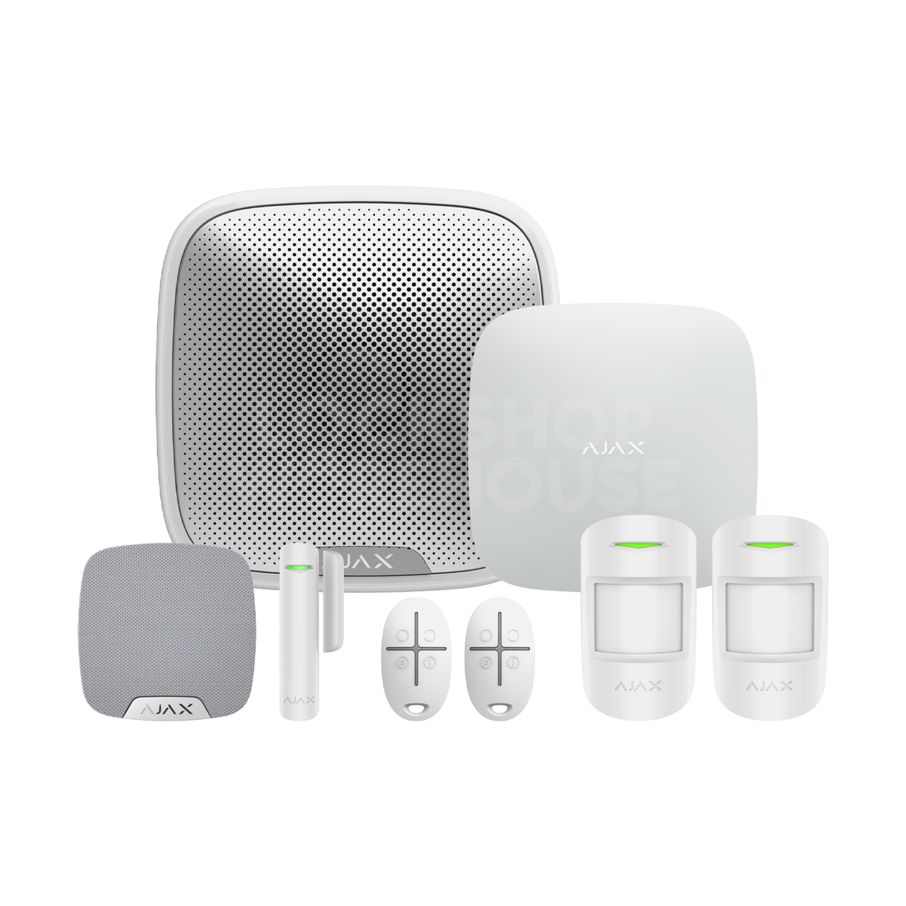 Ajax Kit 6 Wireless Alarm Kit with Keyfobs