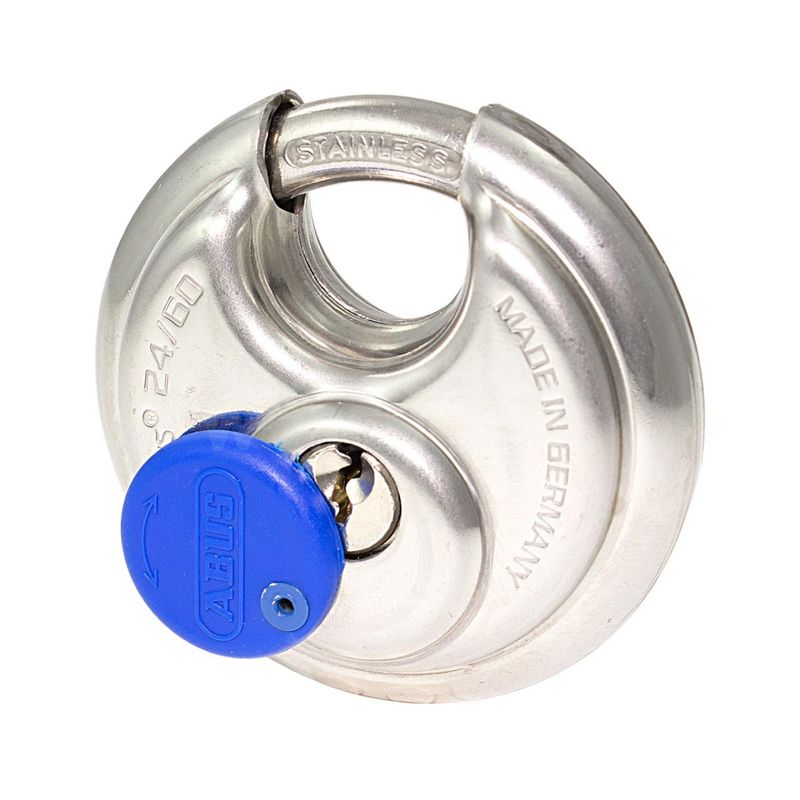 Gallery Image: ABUS 24IB/60 Stainless Steel Padlock - 60mm