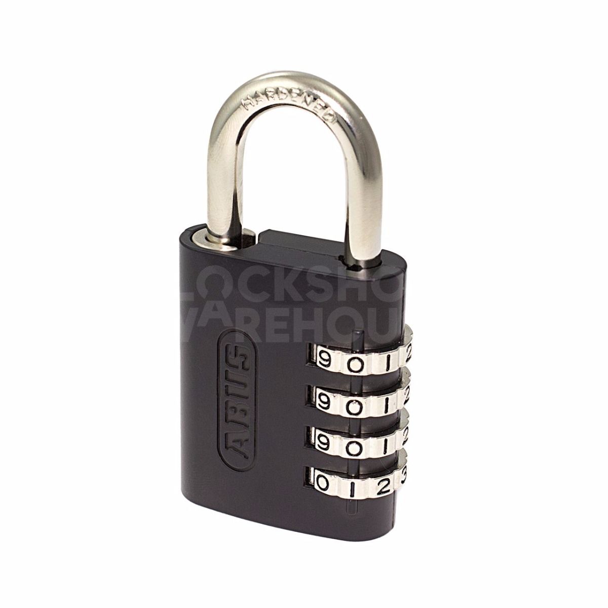 ABUS 158KC/45mm combination padlock: 4 wheels with key override