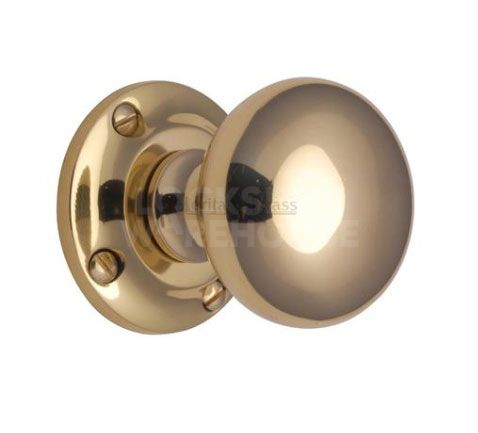 Victoria Door Knob on Rose - V980