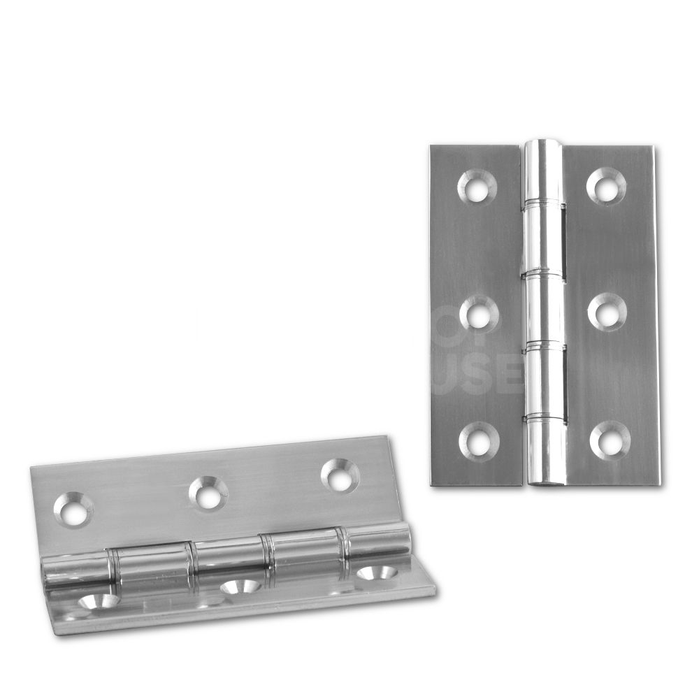 Gallery Image: Chrome Plated Door Hinge