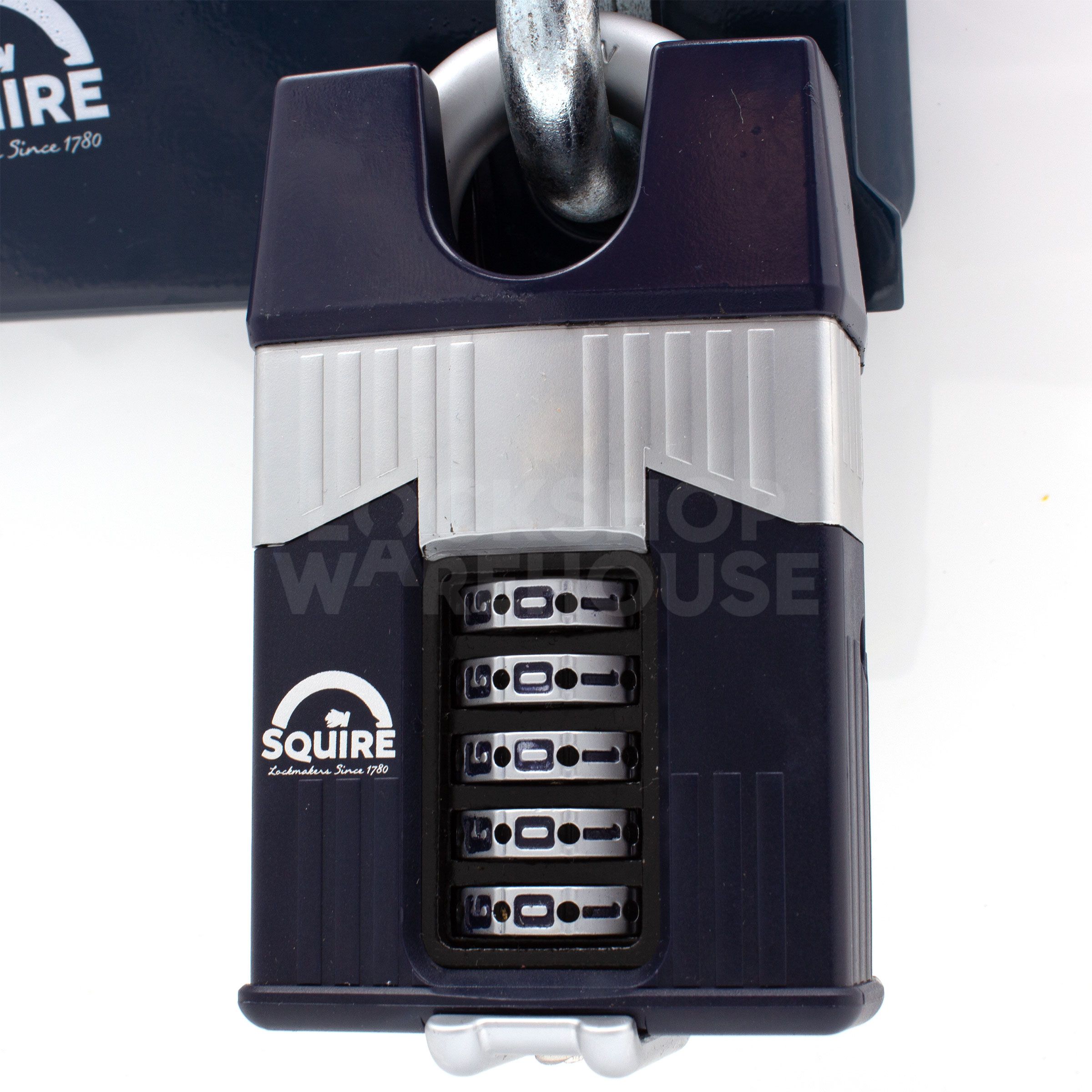 SQUIRE Warrior WAR65 Closed Shackle Combination Padlock