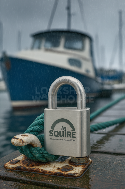 Gallery Image: SQUIRE Stronghold® ST65S Stainless Steel Padlock