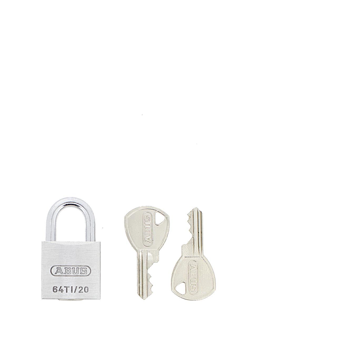 Dimensions Image: ABUS Titalium 64TI/20mm Padlock
