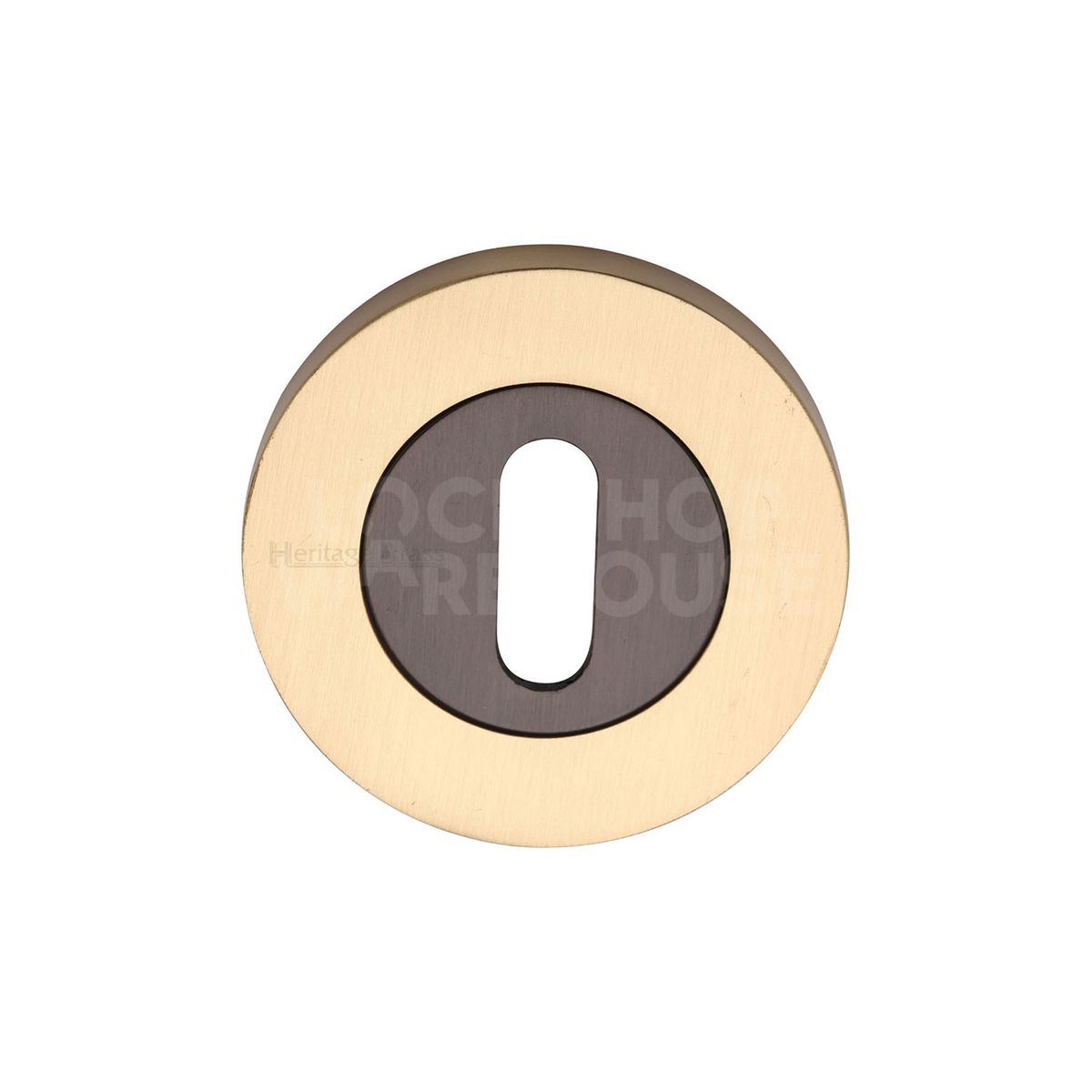 Gallery Image: Matt Bronze & Satin Brass