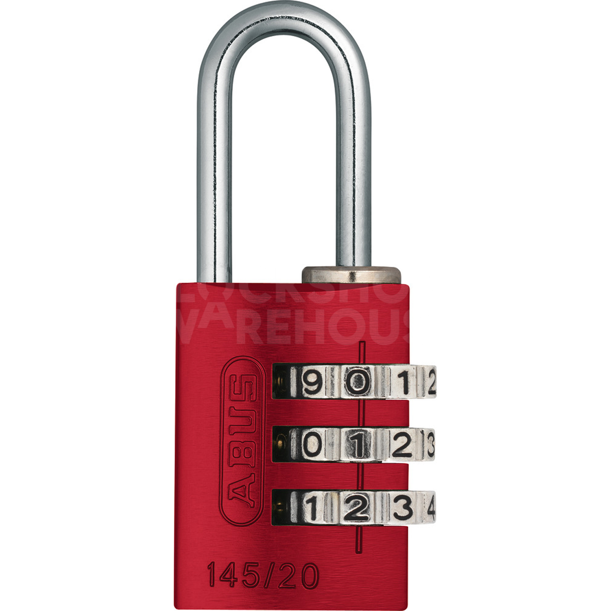 Gallery Image: ABUS 145/20 Aluminium Combination Padlock