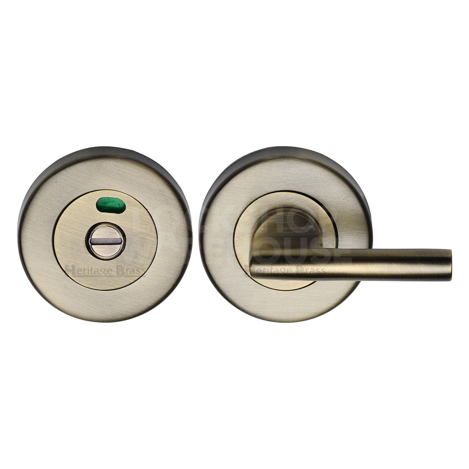 Heritage Brass Transitional Indicator Bathroom Turn & Release