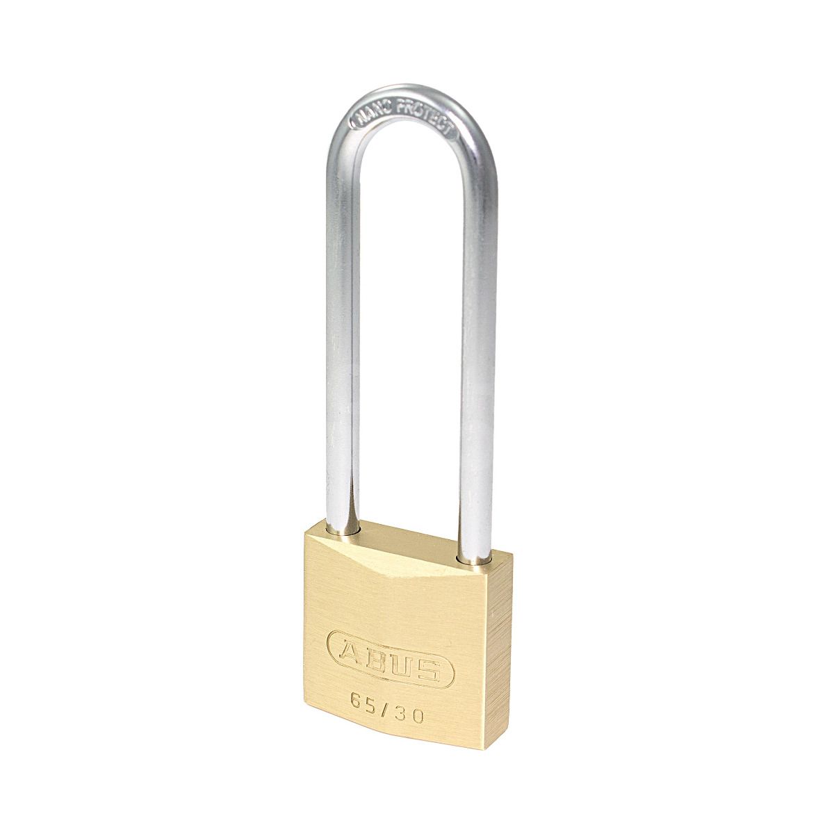 ABUS 65/30 Brass Padlock - 60mm Long Shackle