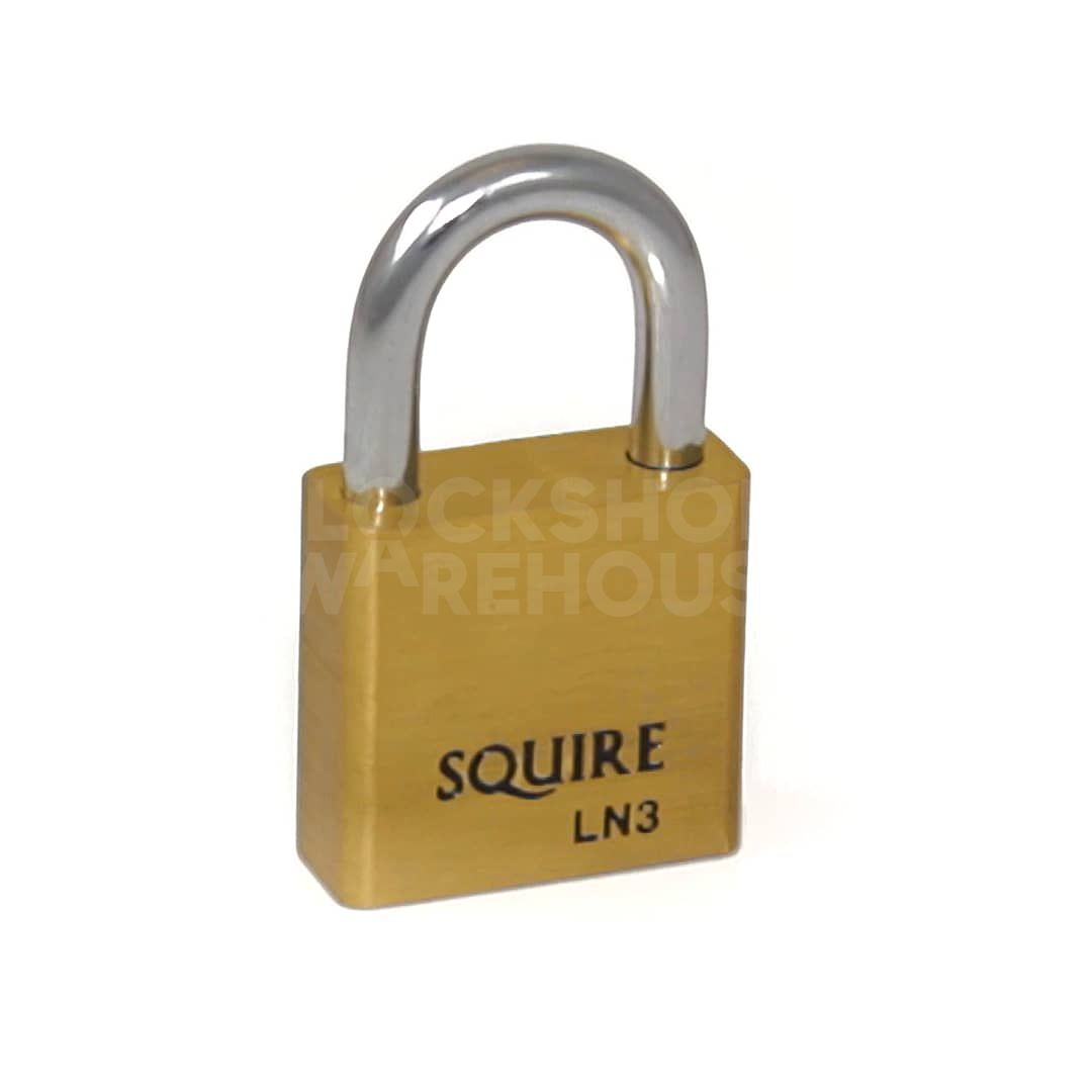 Gallery Video: Squire Lion LN3 - 30mm Open Shackle Brass Padlock