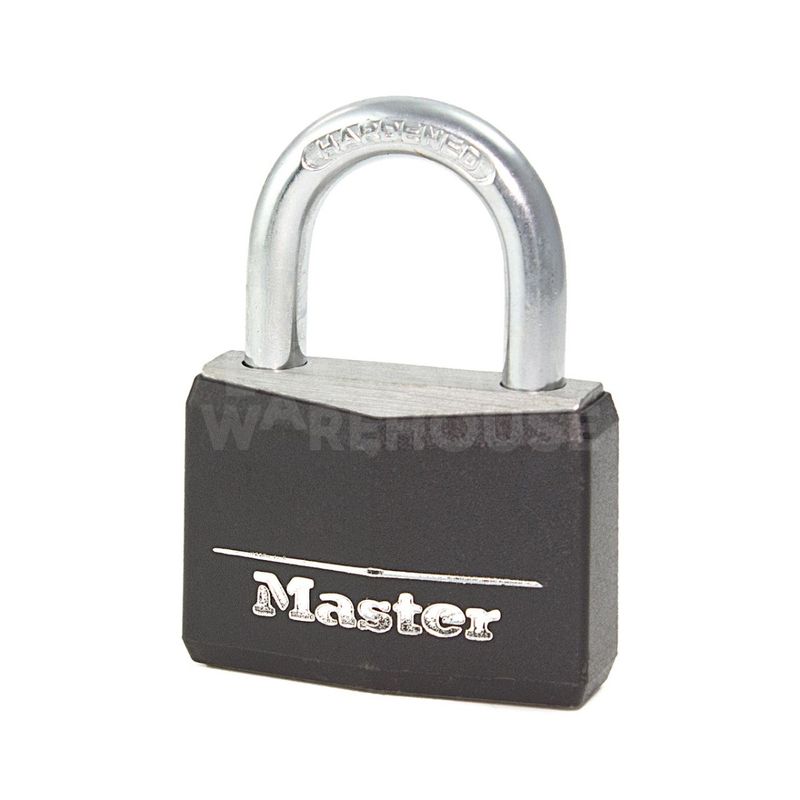 Gallery Image: Master Lock 9140 Aluminium padlock - Black