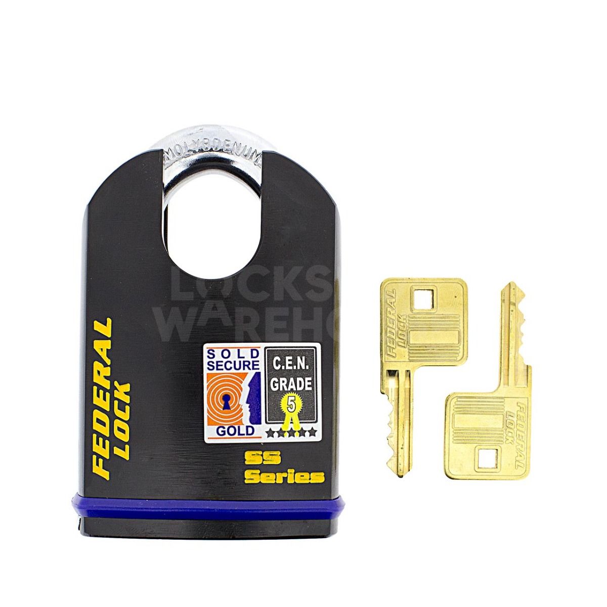 Gallery Image: Federal 740P Closed Shackle Padlock