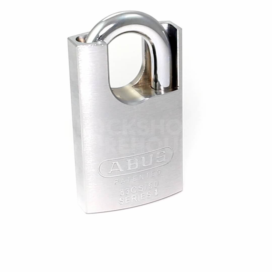 Gallery Video: ABUS 83CS/50 Hardened Steel Closed Shackle Padlock