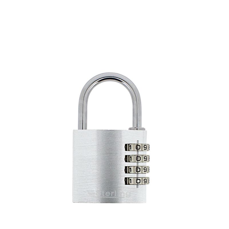 Gallery Image: Sterling Aluminium 40mm Combination Padlock 4 Wheel