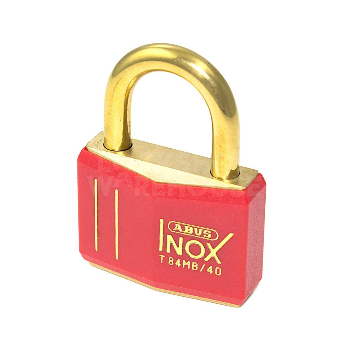 ABUS T84 Inox Brass Padlock 40mm