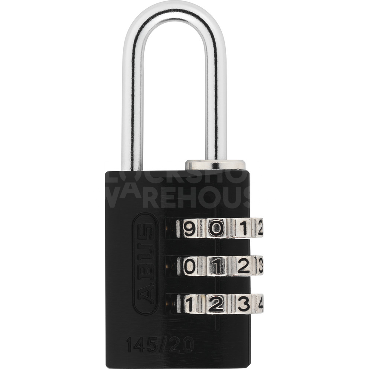 Gallery Image: ABUS 145/20 Aluminium Combination Padlock