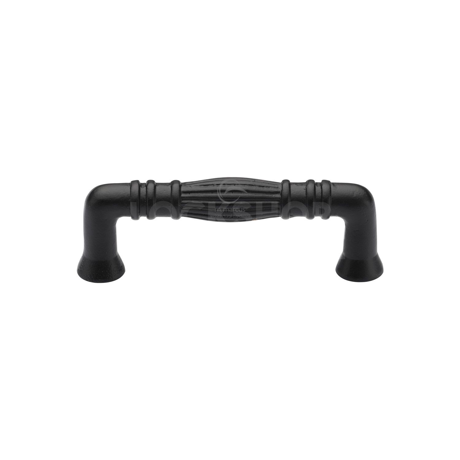 Matt Black Iron Tuscany Cabinet Pull Handle
