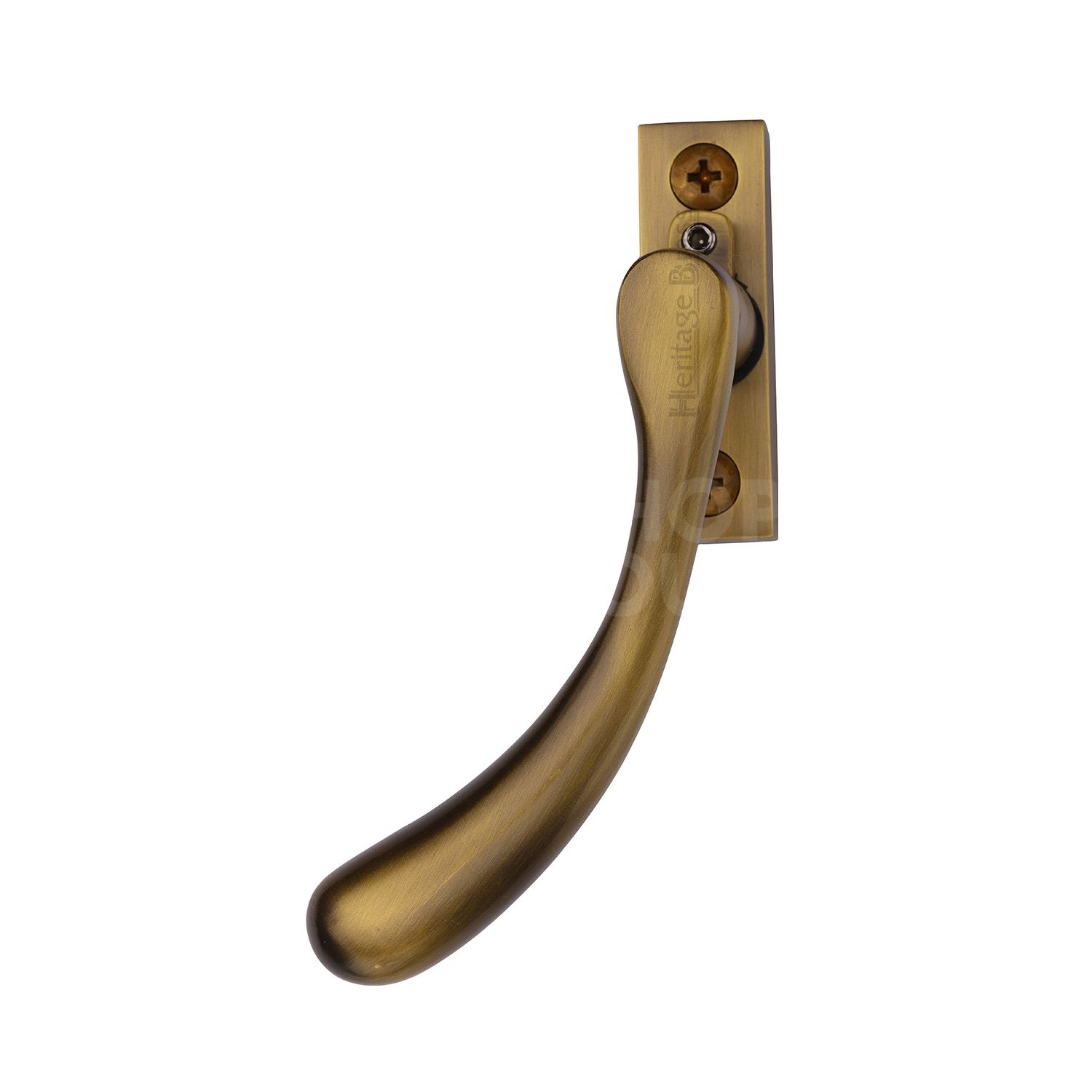 Heritage Brass Traditional Lockable Left-Handed Espagnolette Handle