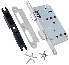 BRITON 5730 DIN Bathroom Lock Case 60mm Backset