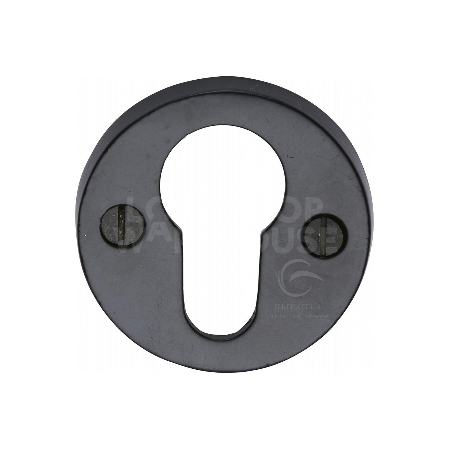 Traditional Euro Profile Cylinder Escutcheon by M Marcus