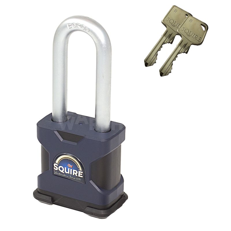Gallery Image: SQUIRE SS50S Stronghold® Long Shackle Padlock - Registered key Section