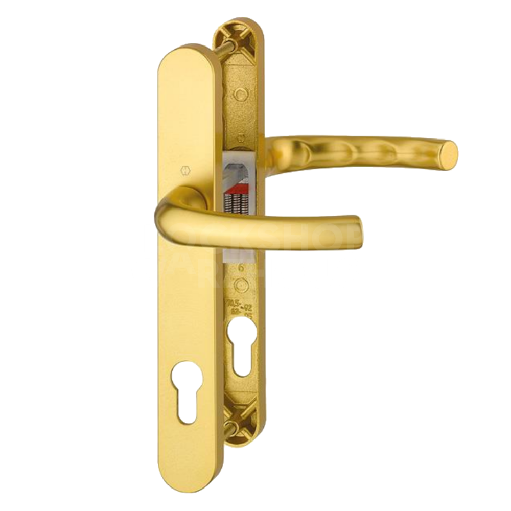 Hoppe Tokyo Lever/Lever Narrow Backplate Door Handle