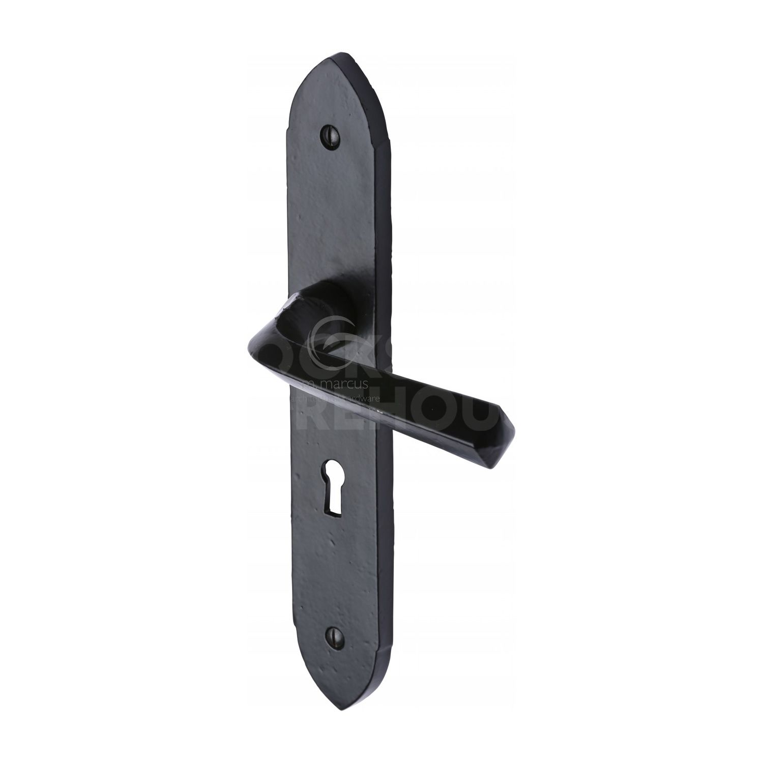 Gothic Grafton Lever Lock Door Handles (Pair) by M Marcus