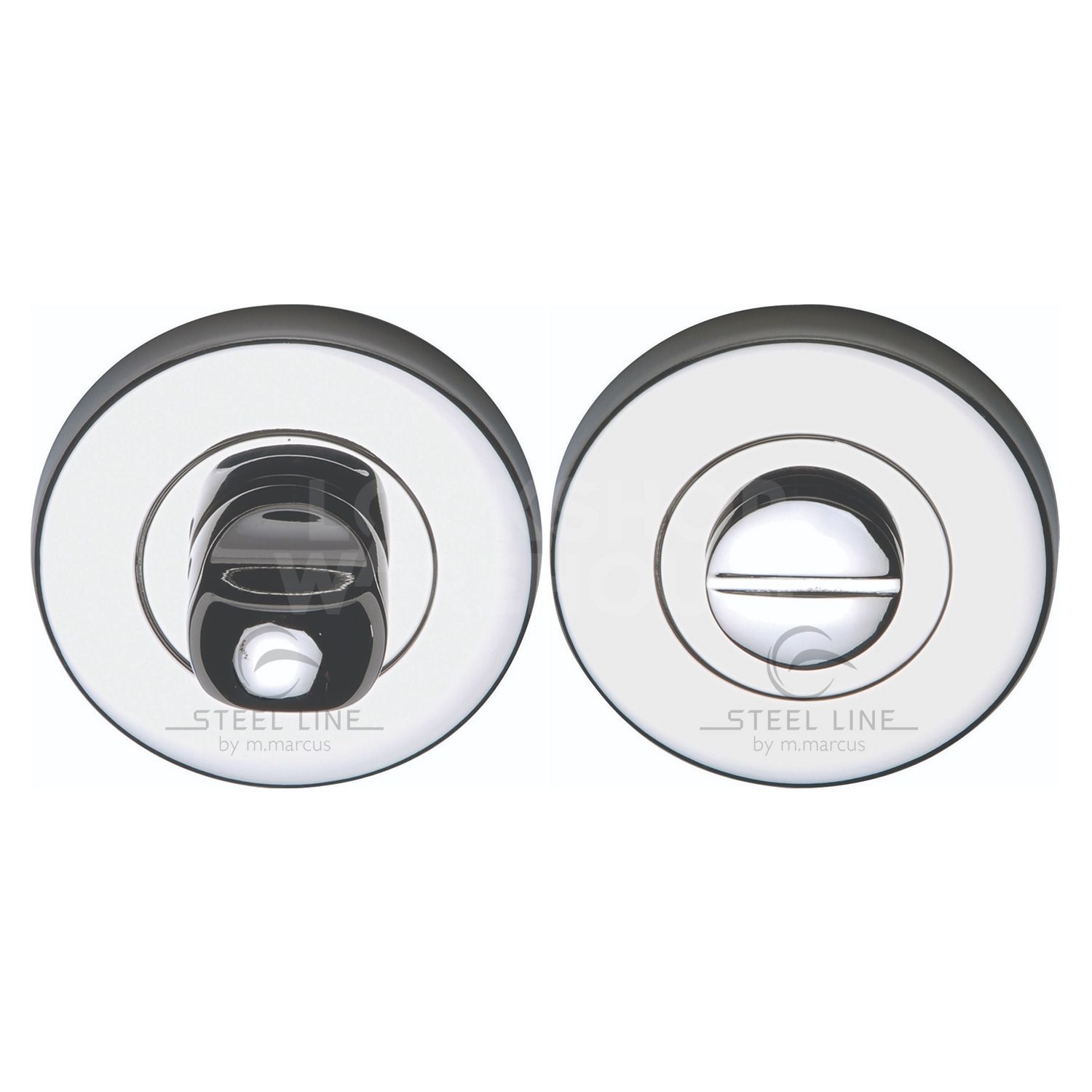 Modern Steel Line Thumbturn & Emergency Release