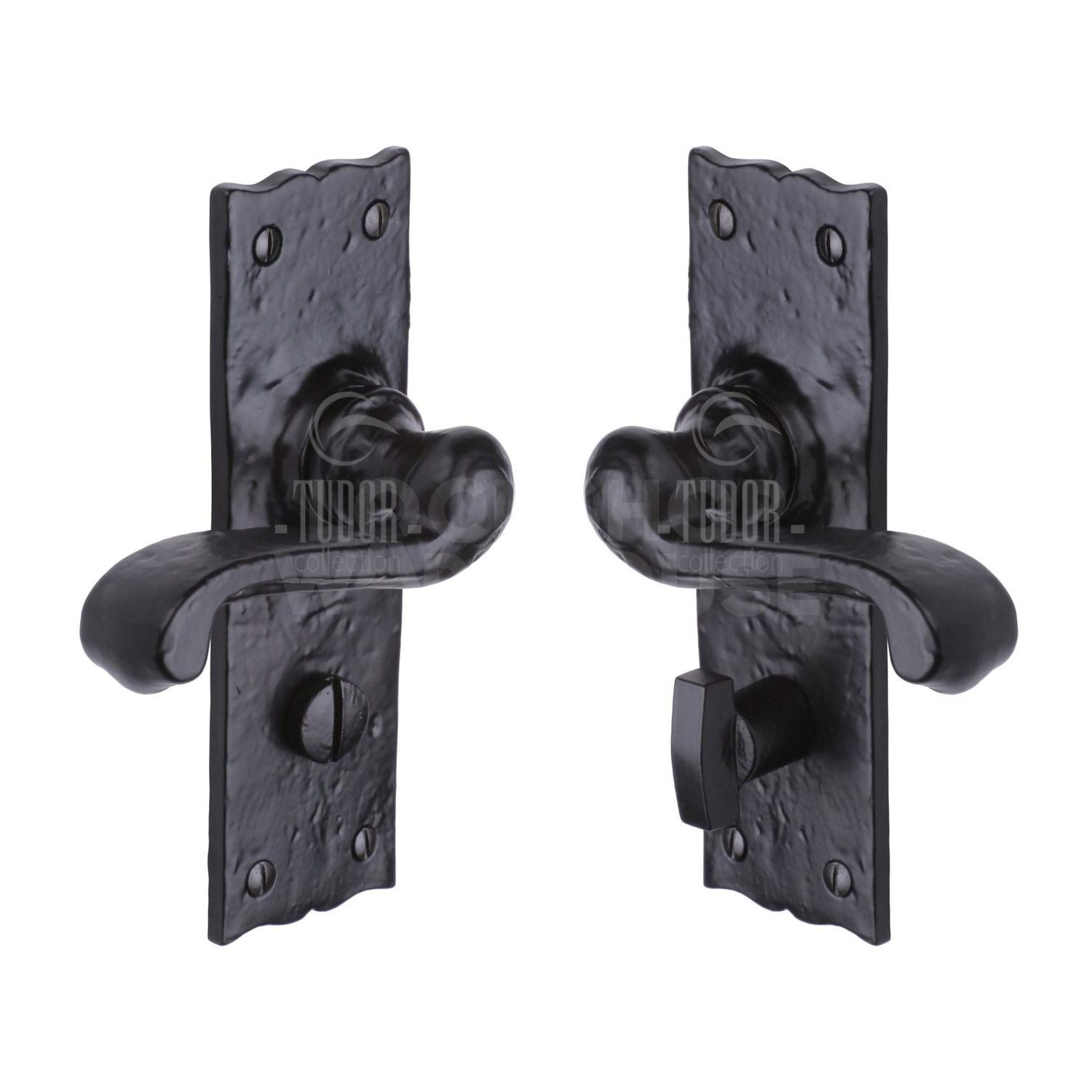 Rustic Tudor Door Handles (Pair) by M Marcus