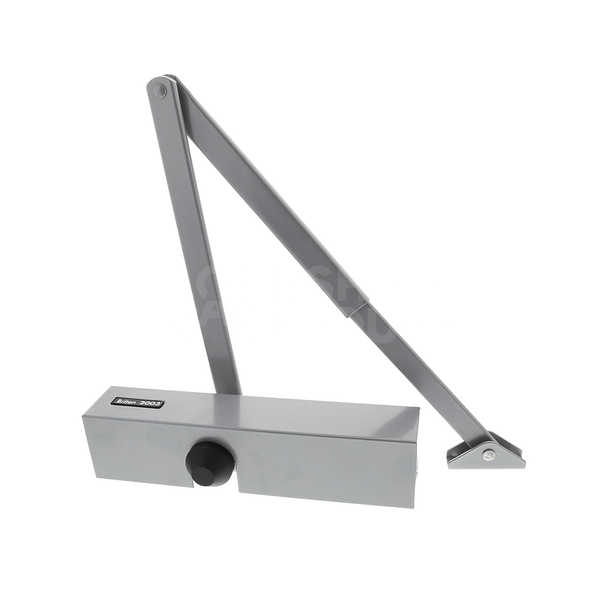 Gallery Image: Briton 2003 Door Closer Silver Finish