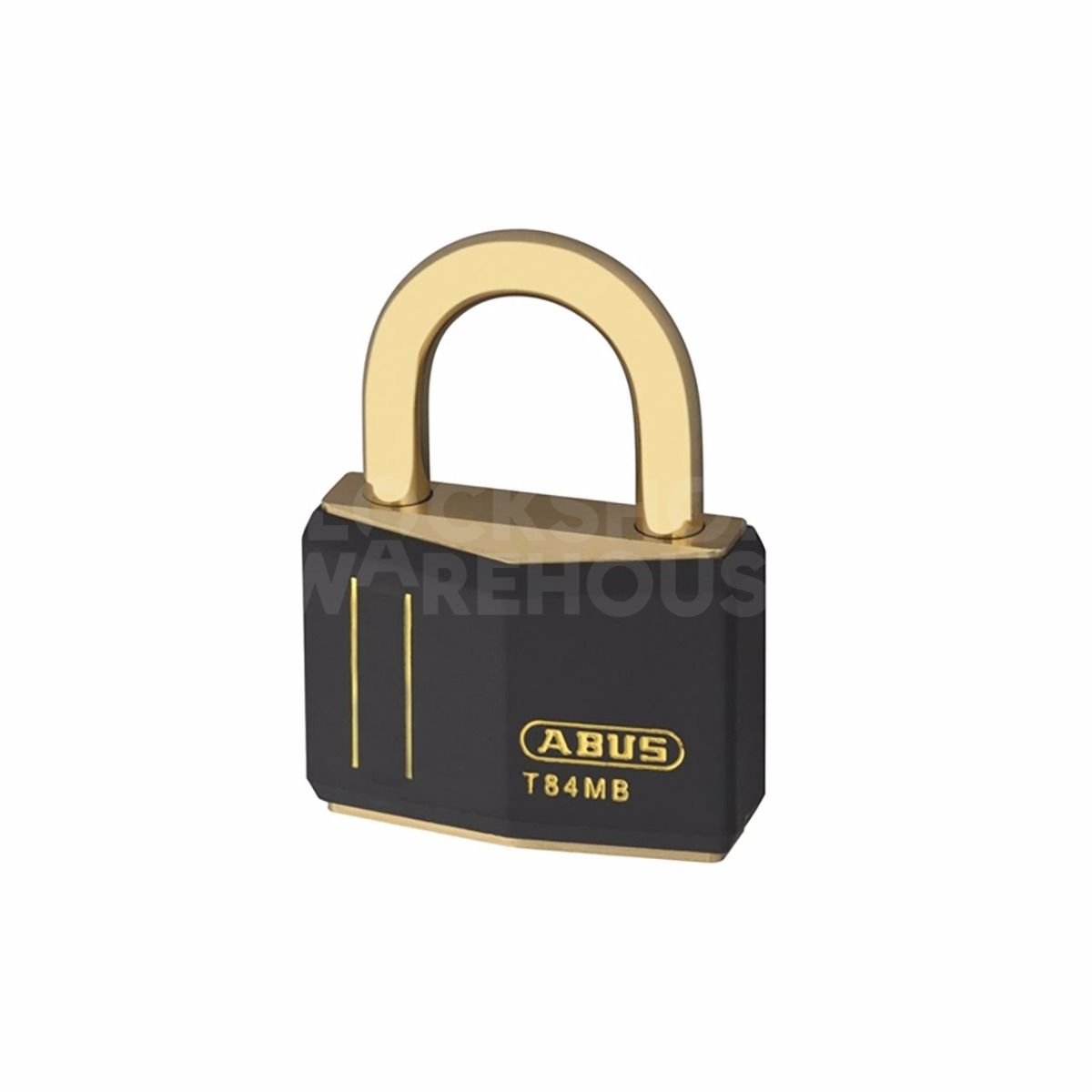 Gallery Image: ABUS T84 Inox Brass Padlock 40mm